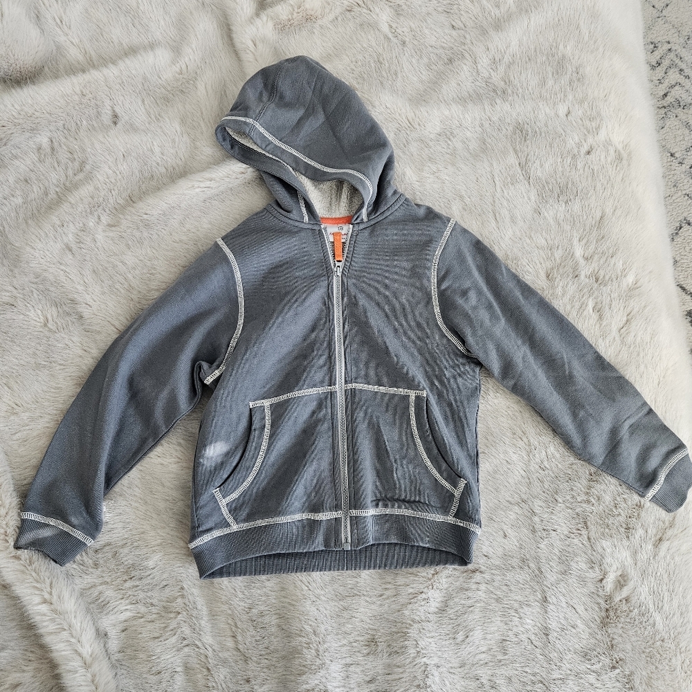 NWT Hanna Andersson Zip Up Sweatshirt Size 120